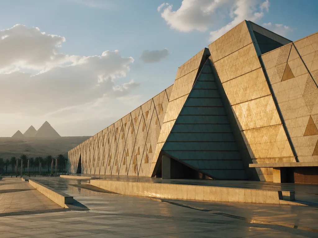 The Grand Egyptian Museum in Giza, Tutankhamun gallery